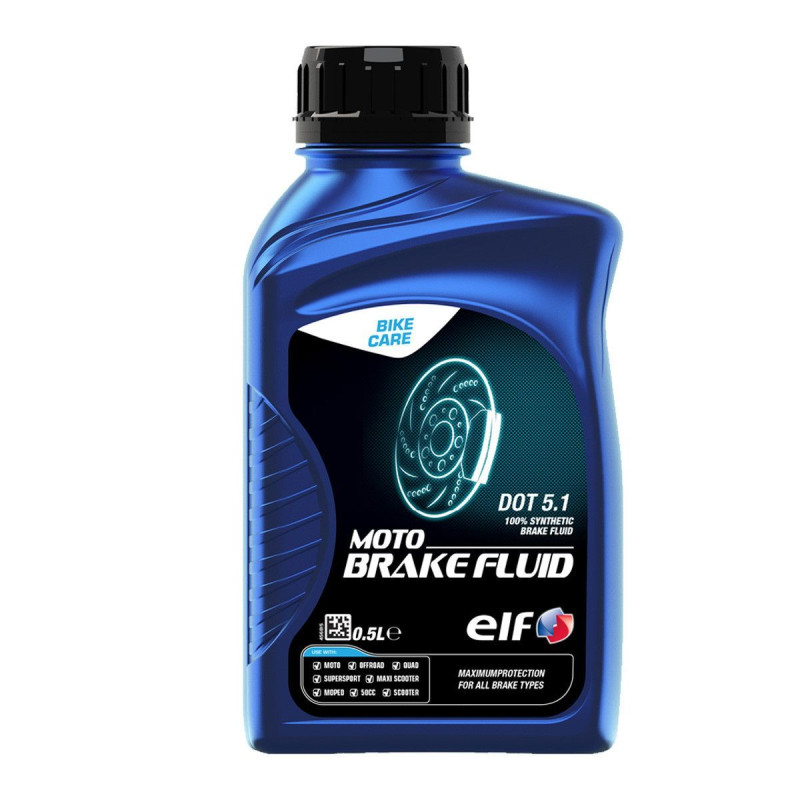 Liquide de Frein Elf Moto Brake Fluid DOT5.1 Liquide de Frein Elf Moto Brake Fluid DOT5.1