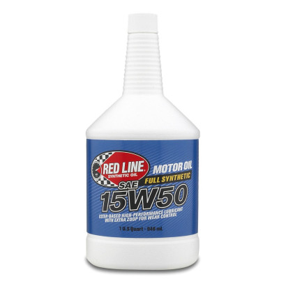 HUILE MOTEUR HIGH PERFORMANCE REDLINE 15W50