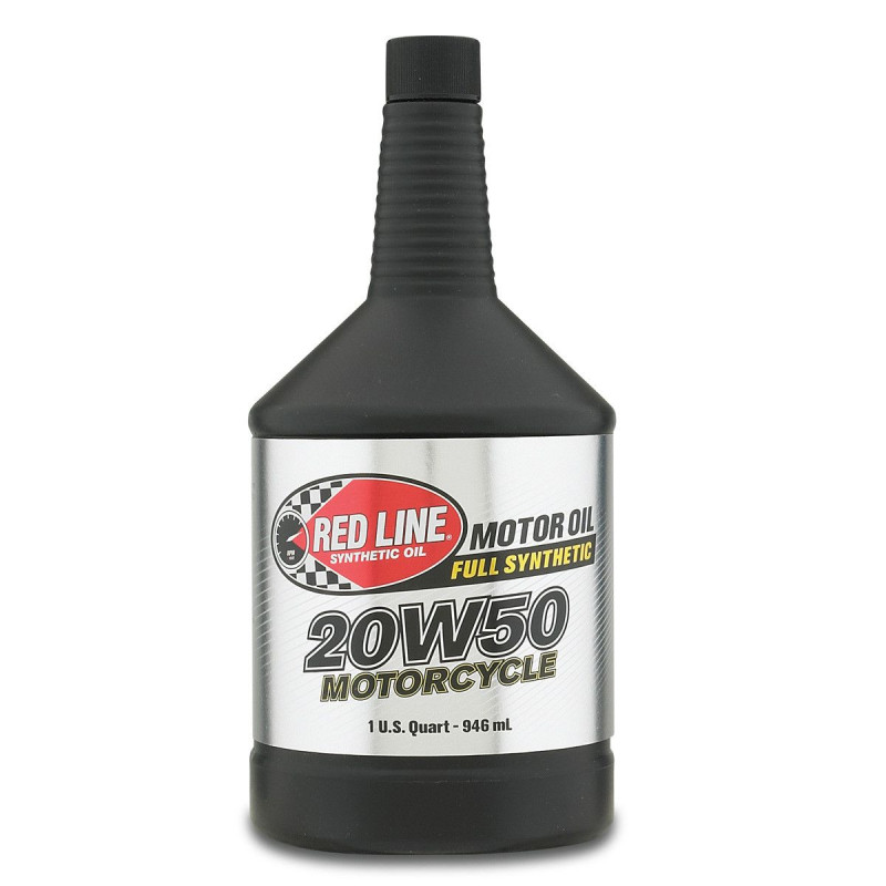 Huile Moteur Redline High Performance Motorcycle Oil 20W50 Huile Moteur Redline High Performance Motorcycle Oil 20W50