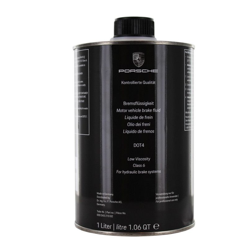 Liquide de Frein Porsche Brake Fluid DOT 4 Low Viscosity Liquide de Frein Porsche Brake Fluid DOT 4 Low Viscosity