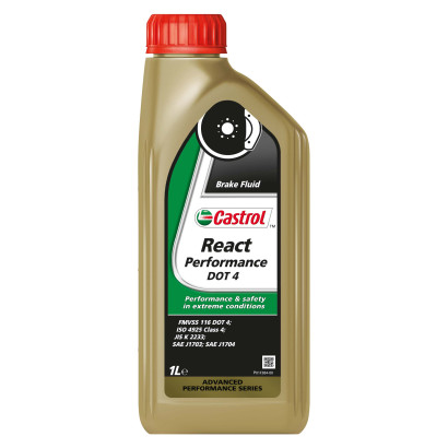 Liquide de Frein Castrol React Performance DOT 4