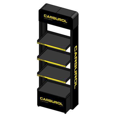 Présentoir 1L-5L Carburol